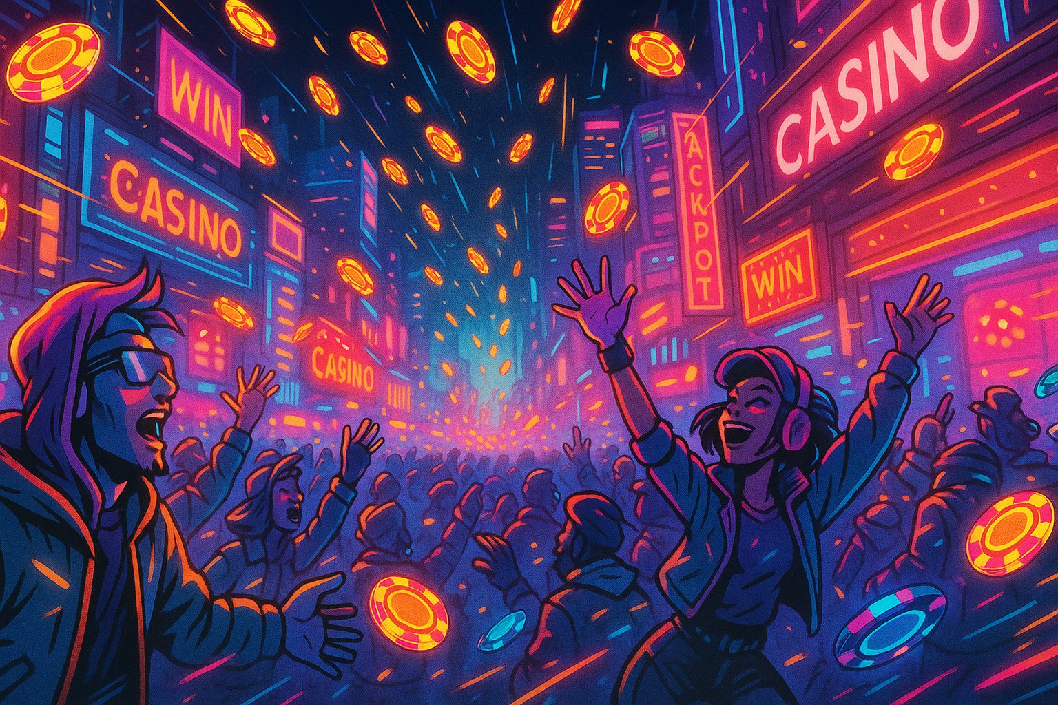 virtual entertainment and esports visual representing digital gaming on slot casino